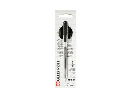 Gelschrijver Sakura Gelly Roll Classic 08 klikfunctie set à 3 stuks z