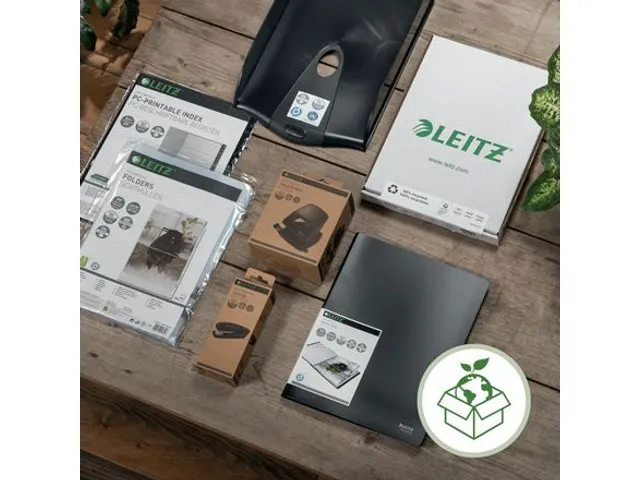 Showtas Leitz Recycle A4 11-gaats PP 0.10mm transparant