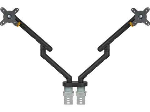 BNEBFDB BakkerElkhuizen Flexible monitorarm 10kg dubbel 17-35 inch zwa