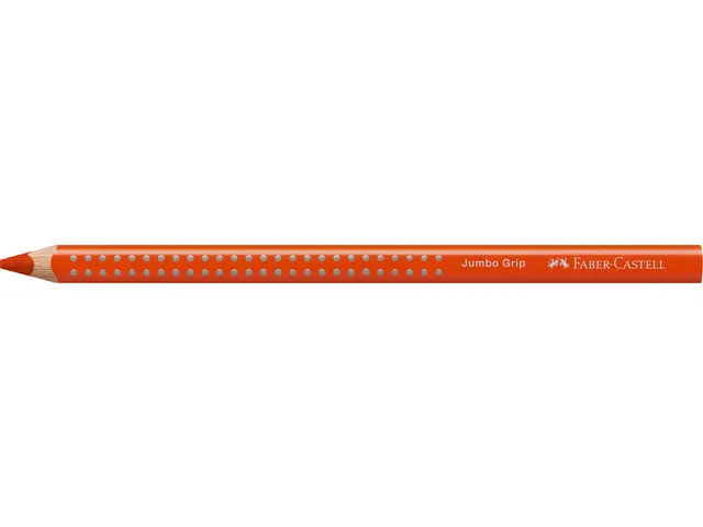 Kleurpotlood Faber-Castell Jumbo GRIP 15 cadmiumoranje donker