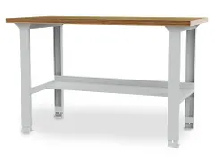 werkbank,HxBxD 759-1059x1500x750mm,multiplexblad,draagverm. 200kg