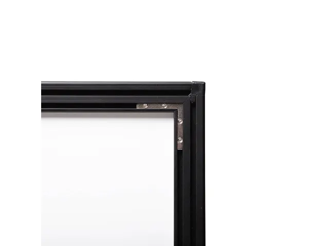 Verlicht Stoepbord LED Slide In A1 Zwart
