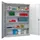 grootvolumekast met openslaande deuren,RAL7035,front RAL3000