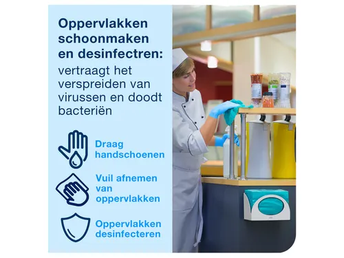 Tork 655100 Dispenser voor Smallpacks W8 Performance Wit