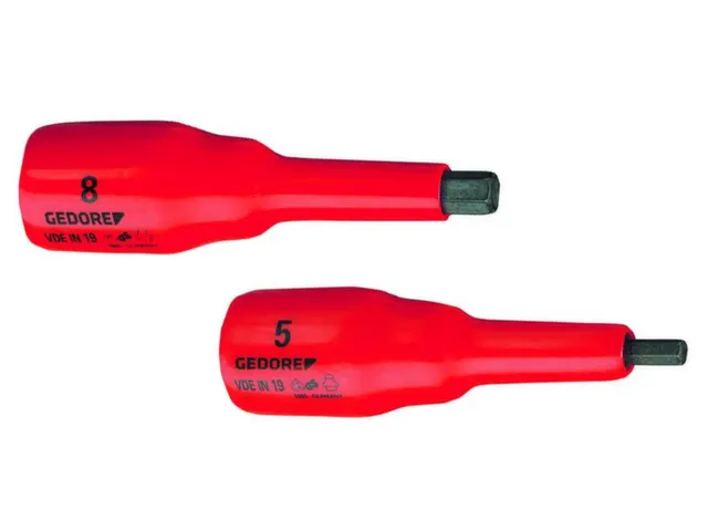 VDE IN 19 6 VDE-schroevendraaierbit 1/2 inch binnenzeskant 6mm