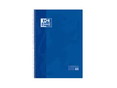Notitieboek Oxford Classic Europeanbook A4+ 4-gaats lijn 80vel blauw
