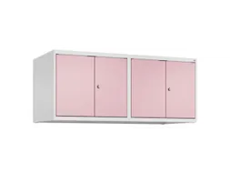 opzetkast,v. locker voor scheiding van kleding,4vak.,vak B 300mm