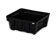PE-opvangbak,v. kleinemballage,opvangvol. 14l,HxBxD 160x400x398mm