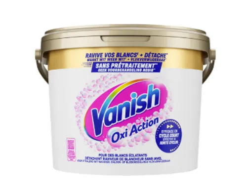 Wasbooster Vanish Oxi Action Whitening poeder 2700gram