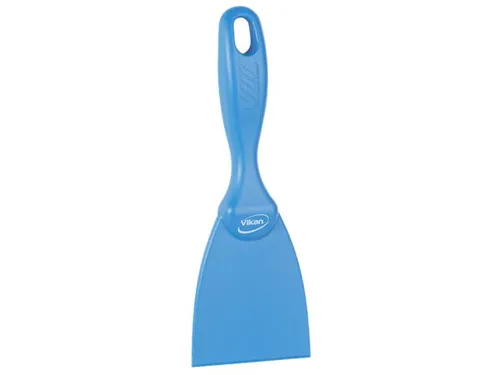 Vikan 40623 Hygiene Handschraper Recht 75mm Blauw