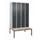 Z-garderobekast,HxBxD 2120x1200x815mm,8vak,vak B 300mm,cil.-slot