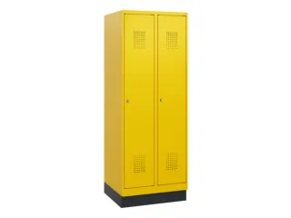 schoollocker,HxBxD 1630x600x500mm,2vak,vak B 300mm,cil.-slot,sokkel - 2