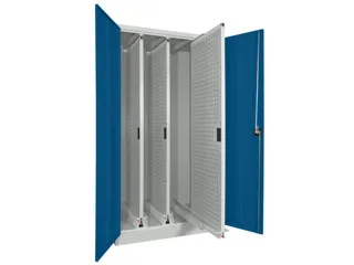 verticale kast cil.slot HxBxD 1950x1000x600mm RAL7035 front RAL5010 - 1