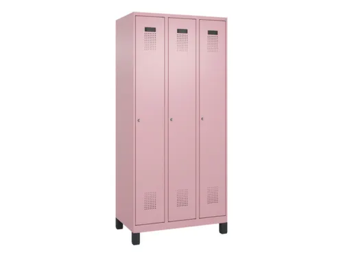 locker,HxBxD 1950x900x500mm,3vak,vak B 300mm,cil.-slot,voeten