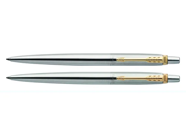 Balpen Parker Jotter stainless steel GT medium Giftbox