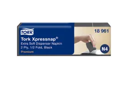 Tork 18961 Xpressnap Extra Zachte dispenserservet zwart 2-Laags