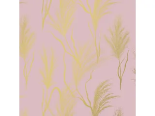 Toonbankrol Kangaro papier roze/goud 80 grams 30 cm breed 200 meter - 2