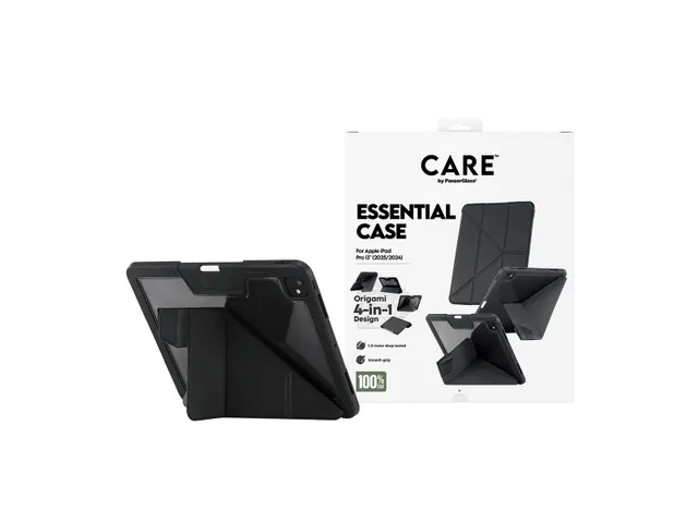 PanzerGlass CARE by by Essential Case Black iPad Pro 13 inch