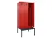 locker met bank,voor scheiding van kleding,HxBxD 2120x900x815mm,3vak