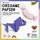 Origami vouwpapier Duo Uni 19x19cm 80g 96 vellen