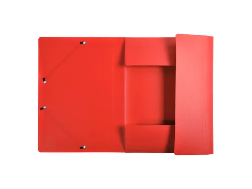Elastomap A4 3 Kleppen Polypropyleen 5/10de Assorti