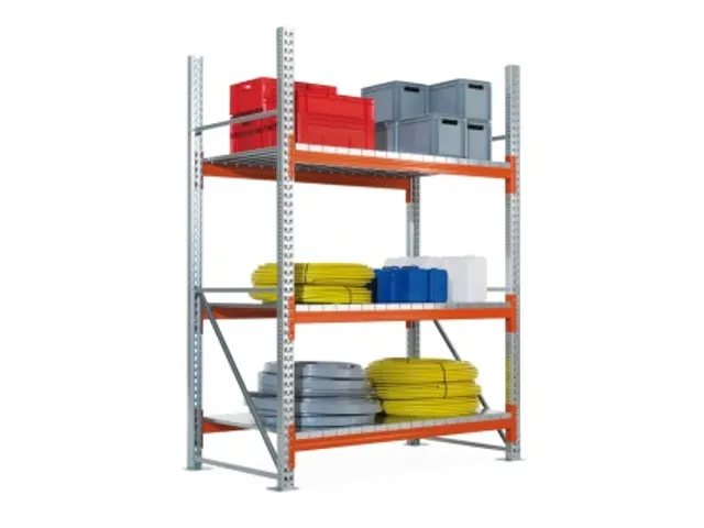 rayonnage grande largeur,rayonnage départ,HxlxP 2700x1995x1100mm