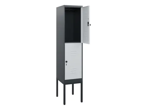 dubbeldekse locker,HxBxD 1950x400x500mm,1x2vak.,vak B 400mm
