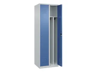 locker voor scheiding van kleding,HxBxD 1850x600x500mm,2vak - 2