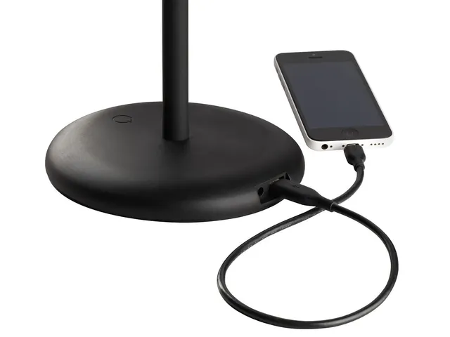 400093833 Unilux Desk Lamp Easy LED 2900K 997lm dimbaar USB zwart
