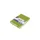 Schetsboek Kangaro A6 lime green PU HC 80 vel 140gr roomwit met elasti