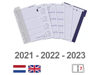 Organizer Kalpa A5 inclusief agenda 2026-2027 7dagen/2pagina's croco r - 8