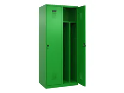 locker voor scheiding van kleding,HxBxD 1850x800x500mm,2vak