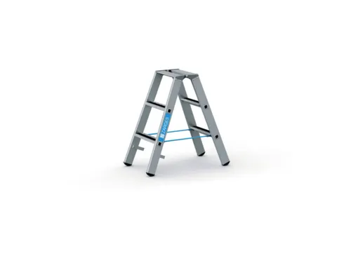veiligheidsladder,beide zijden,2x3treden m. R13-laag,balk L 0,88m