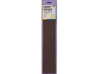 Crêpepapier Folia 50x250cm 10vel 115 chocoladebruin - 6