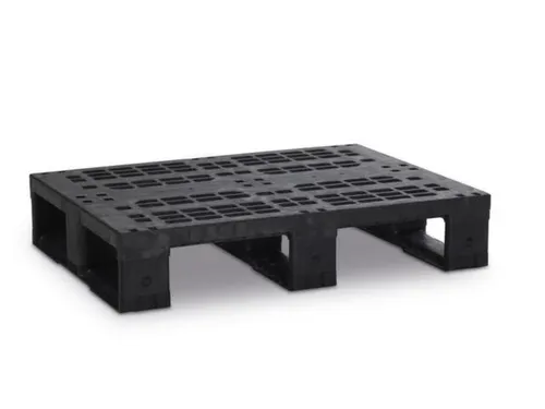 Kunststof Displaypallet 155x600x800mm Draagverm. 2000kg 3 Sleden
