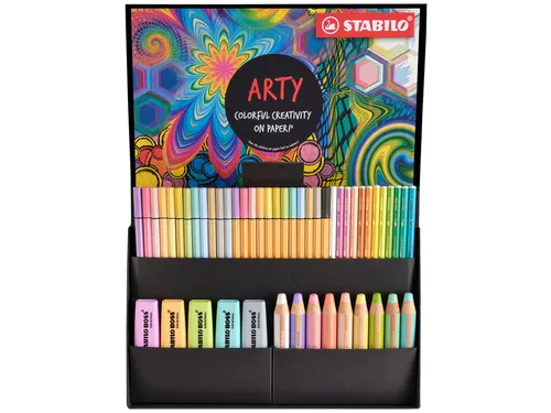Creative set Stabilo 77/6 Arty colorful creative pastel mix 50 stuks
