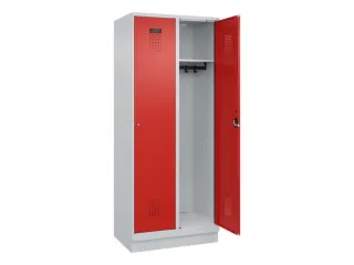 locker,HxBxD 1950x800x500mm,2vak,vak B 400mm,cil.-slot,sokkel - 2