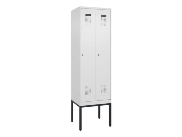 locker voor scheiding van kleding,HxBxD 2120x600x500mm,2vak