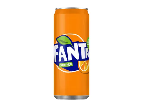 Frisdrank Fanta orange blik 330ml