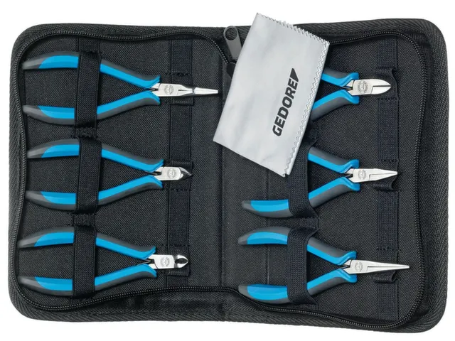 S 8305 ESD elektronische tangenset,6-delig