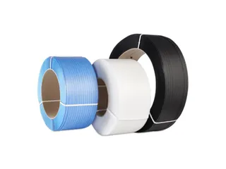 Omsnoeringsband Blauw PP 12.0x0.550mmx2500mtr 2 rollen - 1