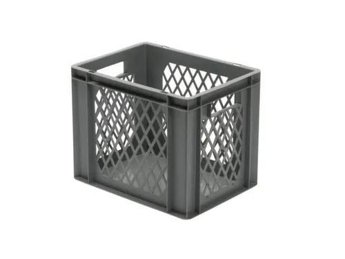 Euronorm-Stapelbak 29l H X L X B 320x400x300mm Grijs