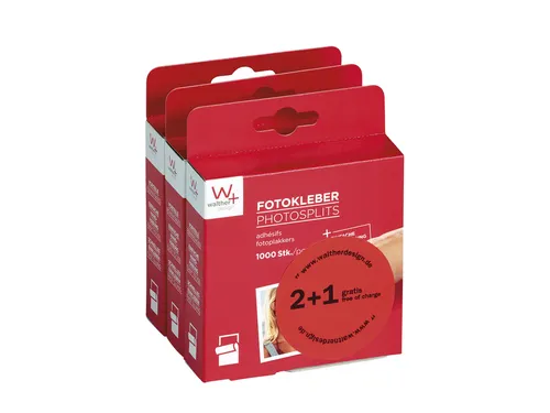 Fototape walther design 10x12mm 3x1000 stuks