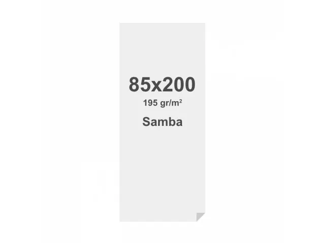 Print voor Textielframe 85x200cm Samba