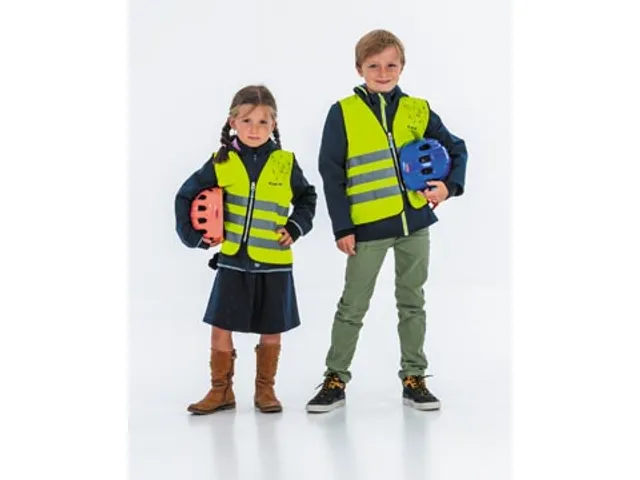 Schlamm Jacket Fluohesje Voor Kinderen Geel M