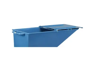 Klapbare Deksel 47d1 t.b.v. afvalbak 4701 Ral5007 - 2