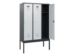 schoollocker,HxBxD 1950x1200x500mm,3vak,vak B 400mm,cil.-slot