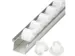 Rollenrails Spoorkransrollen Afstand 42mm L 3000mm Draagverm/rol 4kg