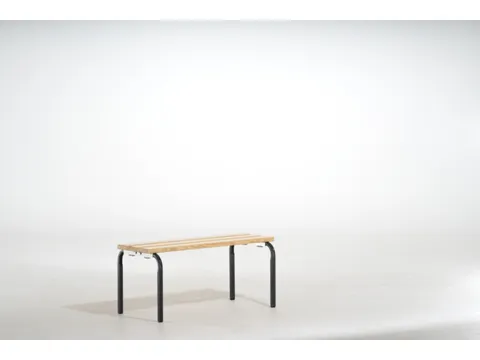 zitbank,HxLxD 450x1015x450mm,hout,frame staal RAL7035