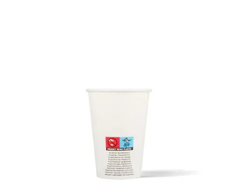 Premium Koffiebeker Karton 180ml Wit 100 stuks